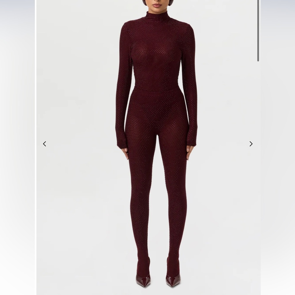 Naked wardrobe crystal leggings
